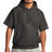 Champion Men's     Reverse Weave     Short Sleeve Hooded Sweatshirt S101SS