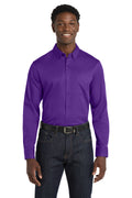 Port Authority Men's   Long Sleeve SuperPro React   Twill Shirt