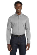 Port Authority Men's   Long Sleeve SuperPro React   Twill Shirt