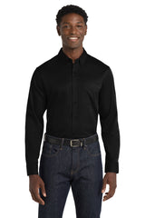 Port Authority Men's   Long Sleeve SuperPro React   Twill Shirt