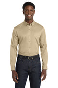 Port Authority Men's   Long Sleeve SuperPro React   Twill Shirt