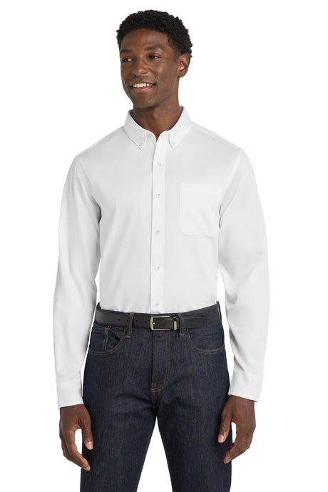 Port Authority Men's   Long Sleeve SuperPro React   Twill Shirt