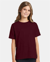 Hanes Youth EcoSmart 50/50 Cotton/Poly T-Shirt-4