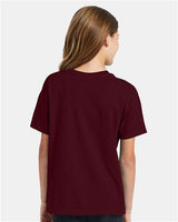 Hanes Youth EcoSmart 50/50 Cotton/Poly T-Shirt-6