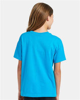 Hanes Youth EcoSmart 50/50 Cotton/Poly T-Shirt-6