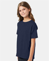 Hanes Youth EcoSmart 50/50 Cotton/Poly T-Shirt-4