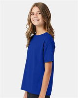 Hanes Youth EcoSmart 50/50 Cotton/Poly T-Shirt-5