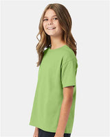 Hanes Youth EcoSmart 50/50 Cotton/Poly T-Shirt-5