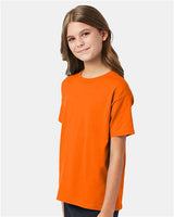 Hanes Youth EcoSmart 50/50 Cotton/Poly T-Shirt-4