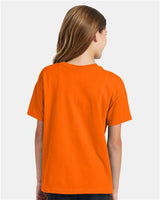 Hanes Youth EcoSmart 50/50 Cotton/Poly T-Shirt-5