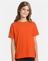 Hanes Youth EcoSmart 50/50 Cotton/Poly T-Shirt-4