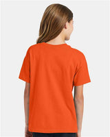 Hanes Youth EcoSmart 50/50 Cotton/Poly T-Shirt-6