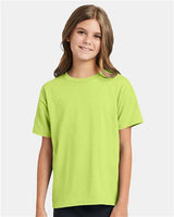 Hanes Youth EcoSmart 50/50 Cotton/Poly T-Shirt-3