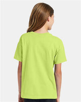 Hanes Youth EcoSmart 50/50 Cotton/Poly T-Shirt-5