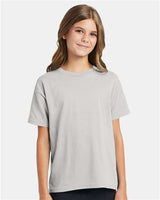 Hanes Youth EcoSmart 50/50 Cotton/Poly T-Shirt-4