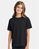 Hanes Youth EcoSmart 50/50 Cotton/Poly T-Shirt-3