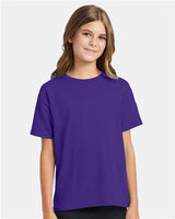 Hanes Youth EcoSmart 50/50 Cotton/Poly T-Shirt-4