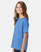 Hanes Youth EcoSmart 50/50 Cotton/Poly T-Shirt-5