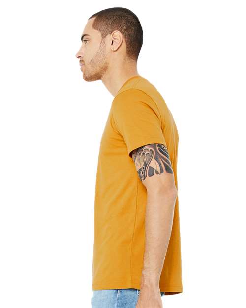 Bella + Canvas Men's    Jersey Short Sleeve V-Neck Tee-4