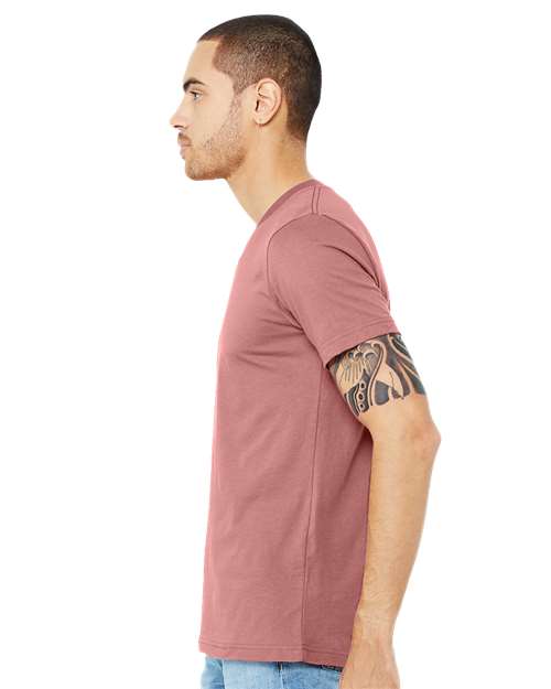 Bella + Canvas Men's    Jersey Short Sleeve V-Neck Tee-4