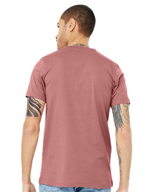 Bella + Canvas Men's    Jersey Short Sleeve V-Neck Tee-5