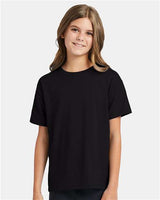 Hanes Youth EcoSmart 50/50 Cotton/Poly T-Shirt-4