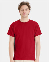 Hanes Men's EcoSmart 50/50 Cotton/Poly T-Shirt-3