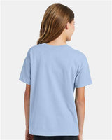 Hanes Youth EcoSmart 50/50 Cotton/Poly T-Shirt-6