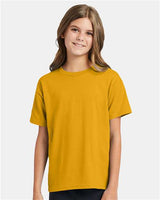 Hanes Youth EcoSmart 50/50 Cotton/Poly T-Shirt-4