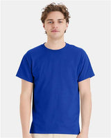 Hanes Men's EcoSmart 50/50 Cotton/Poly T-Shirt-3