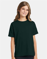Hanes Youth EcoSmart 50/50 Cotton/Poly T-Shirt-4