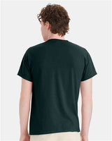 Hanes Men's EcoSmart 50/50 Cotton/Poly T-Shirt-5