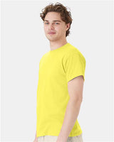 Hanes Men's EcoSmart 50/50 Cotton/Poly T-Shirt-4