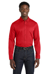 Port Authority Men's   Long Sleeve SuperPro React   Twill Shirt