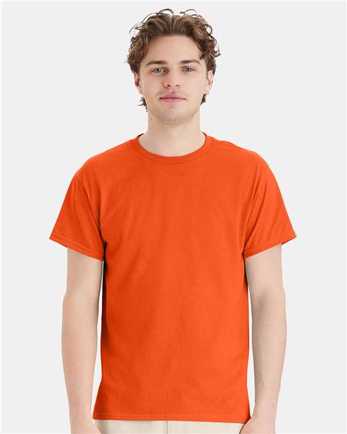Hanes Men's EcoSmart 50/50 Cotton/Poly T-Shirt-3