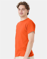 Hanes Men's EcoSmart 50/50 Cotton/Poly T-Shirt-4