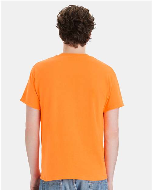 Hanes Men's EcoSmart 50/50 Cotton/Poly T-Shirt-5