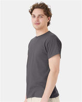 Hanes Men's EcoSmart 50/50 Cotton/Poly T-Shirt-4