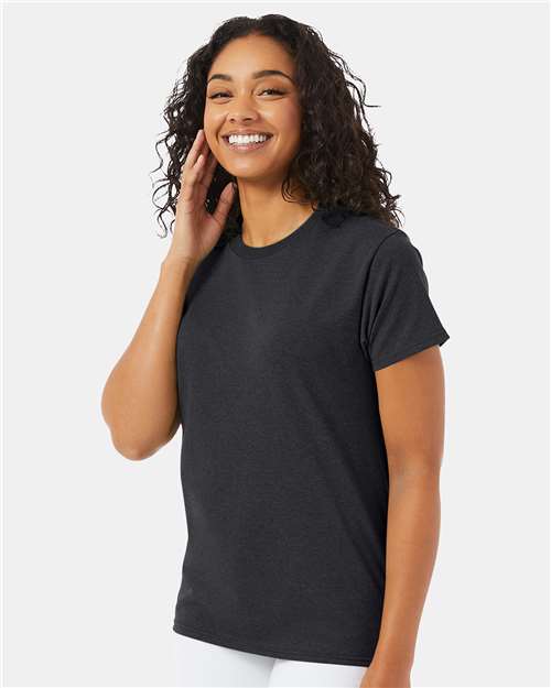 Hanes Men's EcoSmart 50/50 Cotton/Poly T-Shirt-4