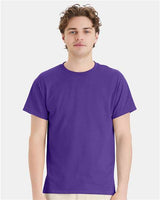 Hanes Men's EcoSmart 50/50 Cotton/Poly T-Shirt-3
