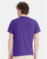 Hanes Men's EcoSmart 50/50 Cotton/Poly T-Shirt-5