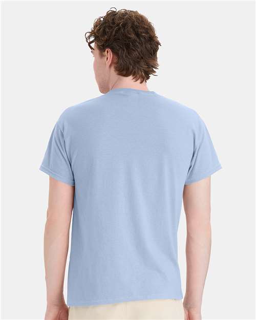 Hanes Men's EcoSmart 50/50 Cotton/Poly T-Shirt-5