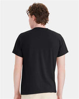 Hanes Men's EcoSmart 50/50 Cotton/Poly T-Shirt-5