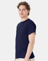 Hanes Men's EcoSmart 50/50 Cotton/Poly T-Shirt-4