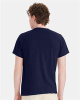 Hanes Men's EcoSmart 50/50 Cotton/Poly T-Shirt-5