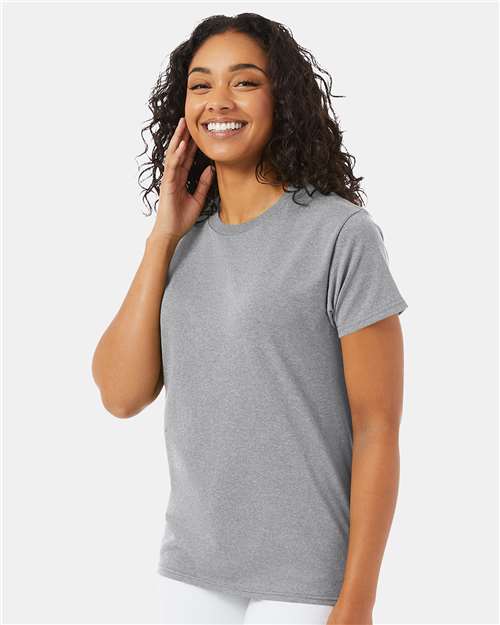 Hanes Men's EcoSmart 50/50 Cotton/Poly T-Shirt-4