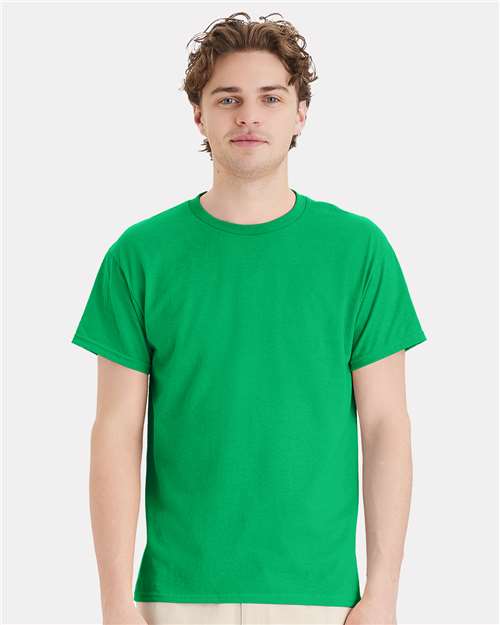 Hanes Men's EcoSmart 50/50 Cotton/Poly T-Shirt-3