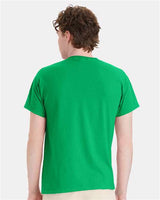 Hanes Men's EcoSmart 50/50 Cotton/Poly T-Shirt-5