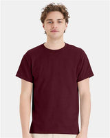 Hanes Men's EcoSmart 50/50 Cotton/Poly T-Shirt-3