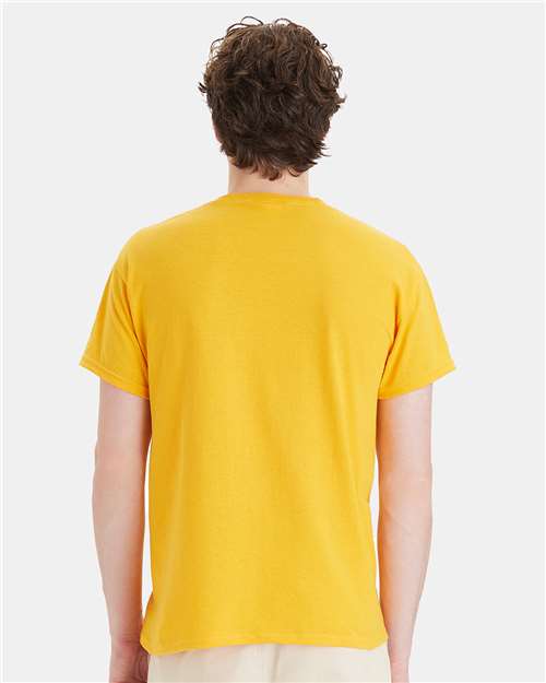 Hanes Men's EcoSmart 50/50 Cotton/Poly T-Shirt-5
